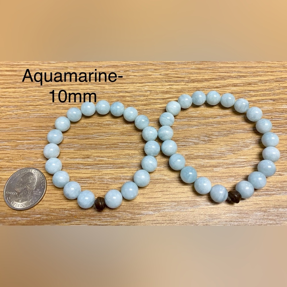 Aquamarine Crystal Bracelet NEW